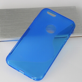 Silikonový ochranný obal S-line pro Apple iPhone 6/6S - modrý
