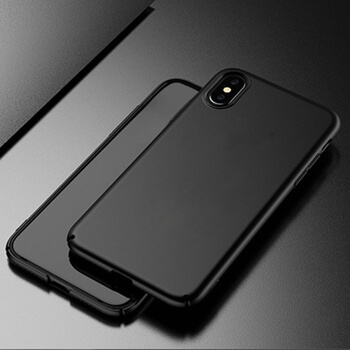 Ochranný plastový kryt pro Apple iPhone XS Max - černý