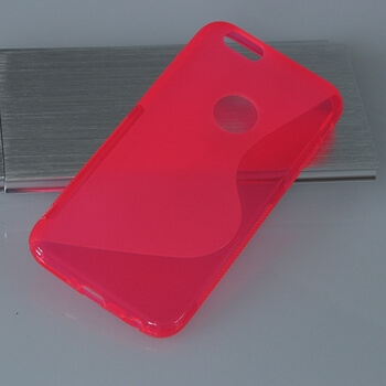 Silikonový ochranný obal S-line pro Apple iPhone 6 Plus/6S Plus - růžový