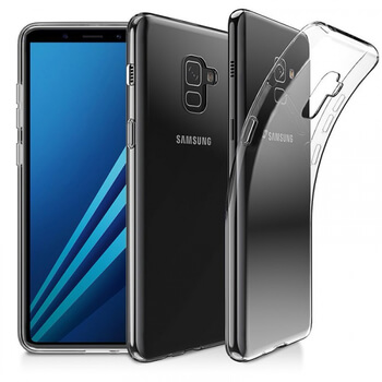 Silikonový obal pro Samsung Galaxy A8 2018 A530F - průhledný