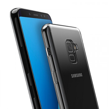 Silikonový obal pro Samsung Galaxy A8 2018 A530F - průhledný