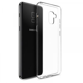 Silikonový obal pro Samsung Galaxy A8 2018 A530F - průhledný