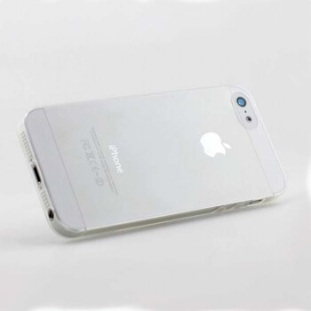 Silikonový obal pro Apple iPhone 5/5S/SE - průhledný