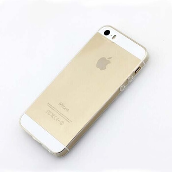 Silikonový obal pro Apple iPhone 5/5S/SE - průhledný