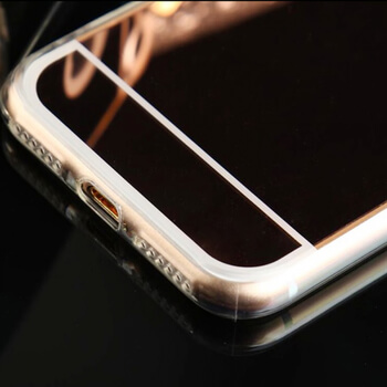 Silikonový zrcadlový ochranný obal pro LG G7 ThinQ - zlatý