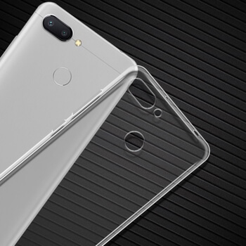 Silikonový obal pro Xiaomi Redmi 6 - průhledný