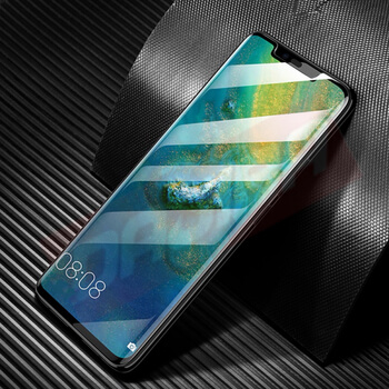 3D ochranné tvrzené sklo pro Huawei Mate 20 Pro - černé