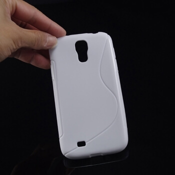 Silikonový ochranný obal S-line pro Samsung Galaxy S4 Active - bílý