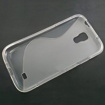 Silikonový ochranný obal S-line pro Samsung Galaxy S4 Active - průhledný