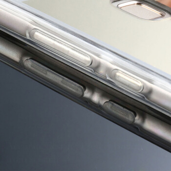 Silikonový zrcadlový ochranný obal pro Xiaomi Redmi 6 - stříbrný