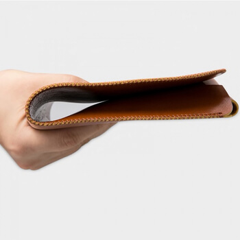 Ochranný kožený obal pro Apple MacBook Pro 13" Retina - černý