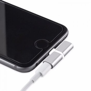 2v1 Adaptér a redukce Lightning pro nabíjení a sluchátka Apple iPhone 7, 8 Plus, X, XS a další černá