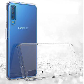 Silikonový obal pro Samsung Galaxy A7 2018 A750F - průhledný