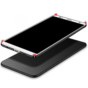 Ochranný plastový kryt pro Samsung Galaxy A7 2018 A750F - černý