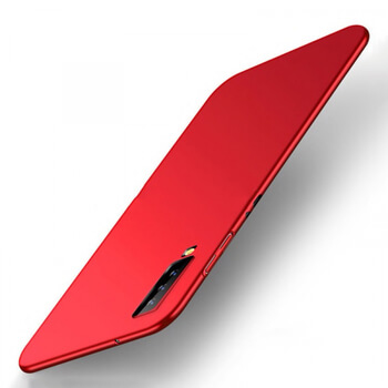 Ochranný plastový kryt pro Samsung Galaxy A7 2018 A750F - červený