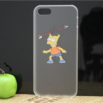 Ultratenký plastový kryt pro Apple iPhone 6/6S - Bart Simpson Arrow