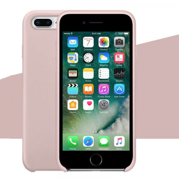 Extrapevný silikonový ochranný kryt pro Apple iPhone 7 Plus - světle růžový
