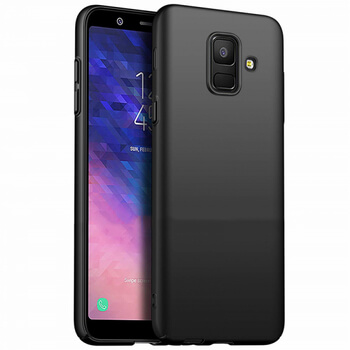 Ochranný plastový kryt pro Samsung Galaxy A6 A600F (2018) - černý