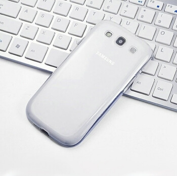 Silikonový obal pro Samsung Galaxy S3 III i9300 - průhledný