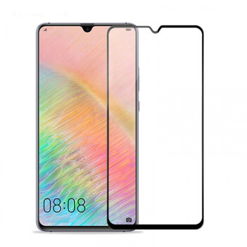3x 3D tvrzené sklo s rámečkem pro Huawei P Smart 2019 - černé - 2+1 zdarma
