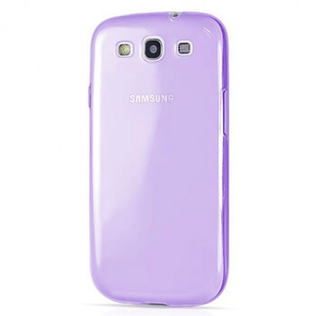Silikonový obal pro Samsung Galaxy S3 III i9300 - fialový
