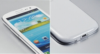 Silikonový obal pro Samsung Galaxy S3 III i9300 - fialový
