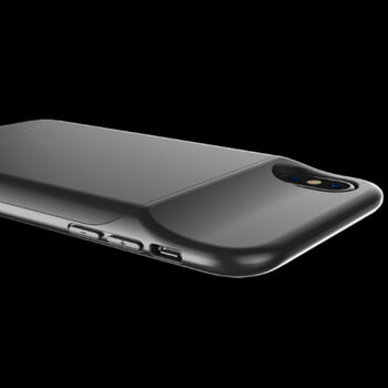 3v1 Silikonové pouzdro s externí baterií smart battery case power bank 4000 mAh pro Apple iPhone XR - bílé