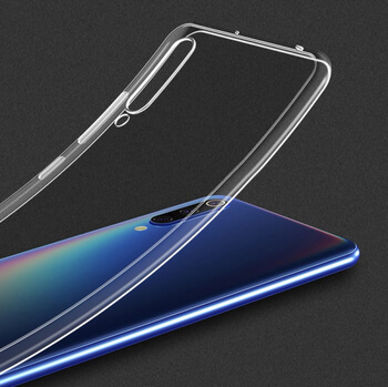 Silikonový obal pro Xiaomi Mi 9 - průhledný
