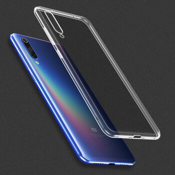 Silikonový obal pro Xiaomi Mi 9 - průhledný