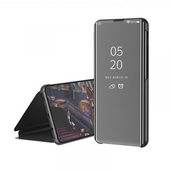 Zrcadlový plastový flip obal pro Xiaomi Mi 9 - zlatý