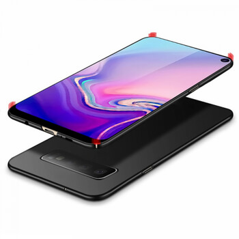 Ochranný plastový kryt pro Samsung Galaxy S10 G973 - červený