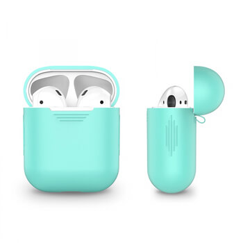 Silikonové ochranné pouzdro pro Apple AirPods 1.generace (2016) - světle modré