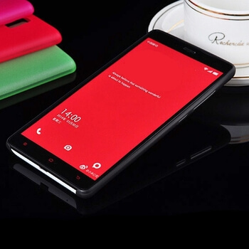 Ultratenký plastový kryt pro Xiaomi Hongmi Redmi Note - červený