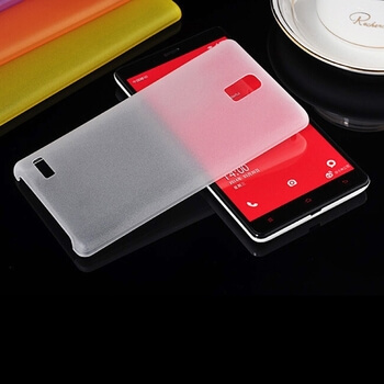 Ultratenký plastový kryt pro Xiaomi Hongmi Redmi Note - růžový
