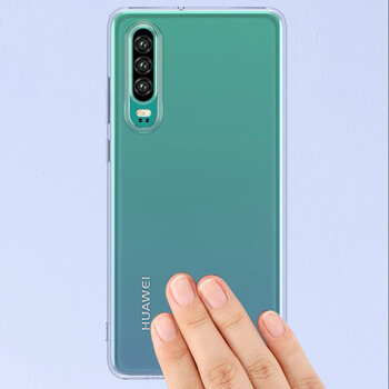 Silikonový obal pro Huawei P30 - průhledný