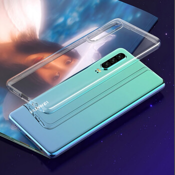 Silikonový obal pro Huawei P30 - průhledný