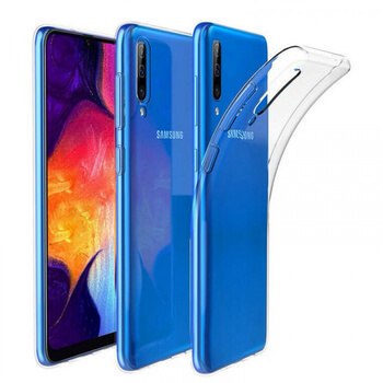 Silikonový obal pro Samsung Galaxy A50 A505F - průhledný