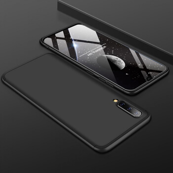 Ochranný 360° celotělový plastový kryt pro Samsung Galaxy A50 A505F - černý