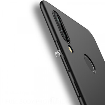 Ochranný plastový kryt pro Huawei Y6 2019 - černý