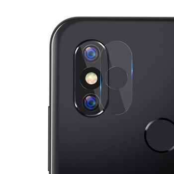 3x Tvrdá ochranná fólie na čočku fotoaparátu a kamery pro Xiaomi Mi 8 - 2+1 zdarma