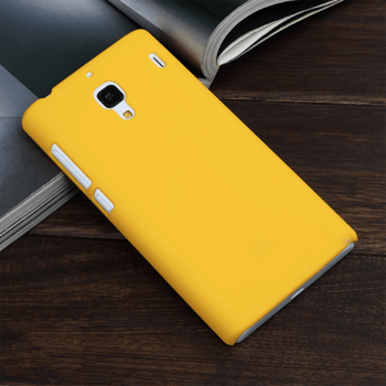 Plastový obal pro Xiaomi Hongmi Redmi 1S - žlutý