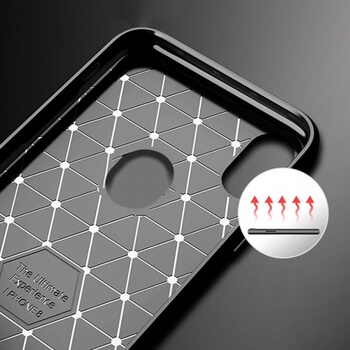 Ochranný silikonový obal karbon pro Samsung Galaxy A40 A405F - černý