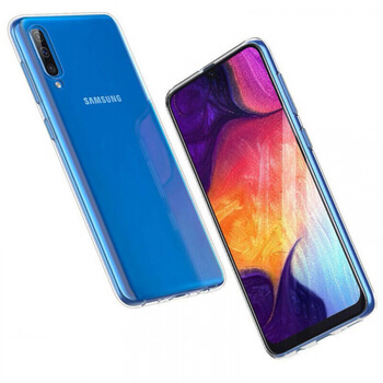 Silikonový obal pro Samsung Galaxy A70 A705F - průhledný