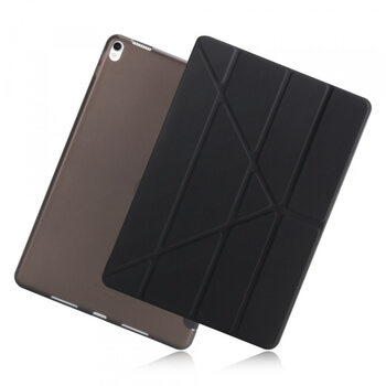 2v1 Smart flip cover + zadní silikonový ochranný obal pro Apple iPad Pro 9.7" (1. generace) - černý