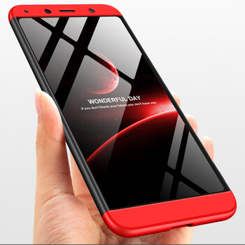 Ochranný 360° celotělový plastový kryt pro Xiaomi Redmi 7A - červený