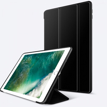 2v1 Smart flip cover + zadní silikonový ochranný obal pro Apple iPad 9.7" 2017 (5. generace) - černý