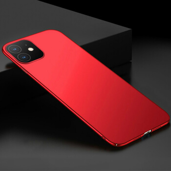 Ochranný plastový kryt pro Apple iPhone 11 - červený