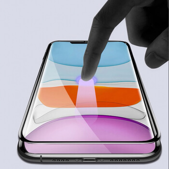 3D ochranné tvrzené sklo s rámečkem pro Apple iPhone 11 Pro Max - černé
