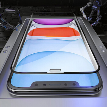 3D ochranné tvrzené sklo s rámečkem pro Apple iPhone 11 Pro Max - černé