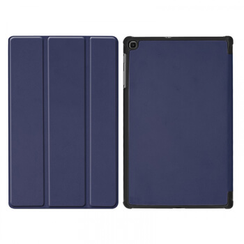 2v1 Smart flip cover + zadní plastový ochranný kryt pro Samsung Galaxy Tab A 10.1 2019 (T515) - modrý